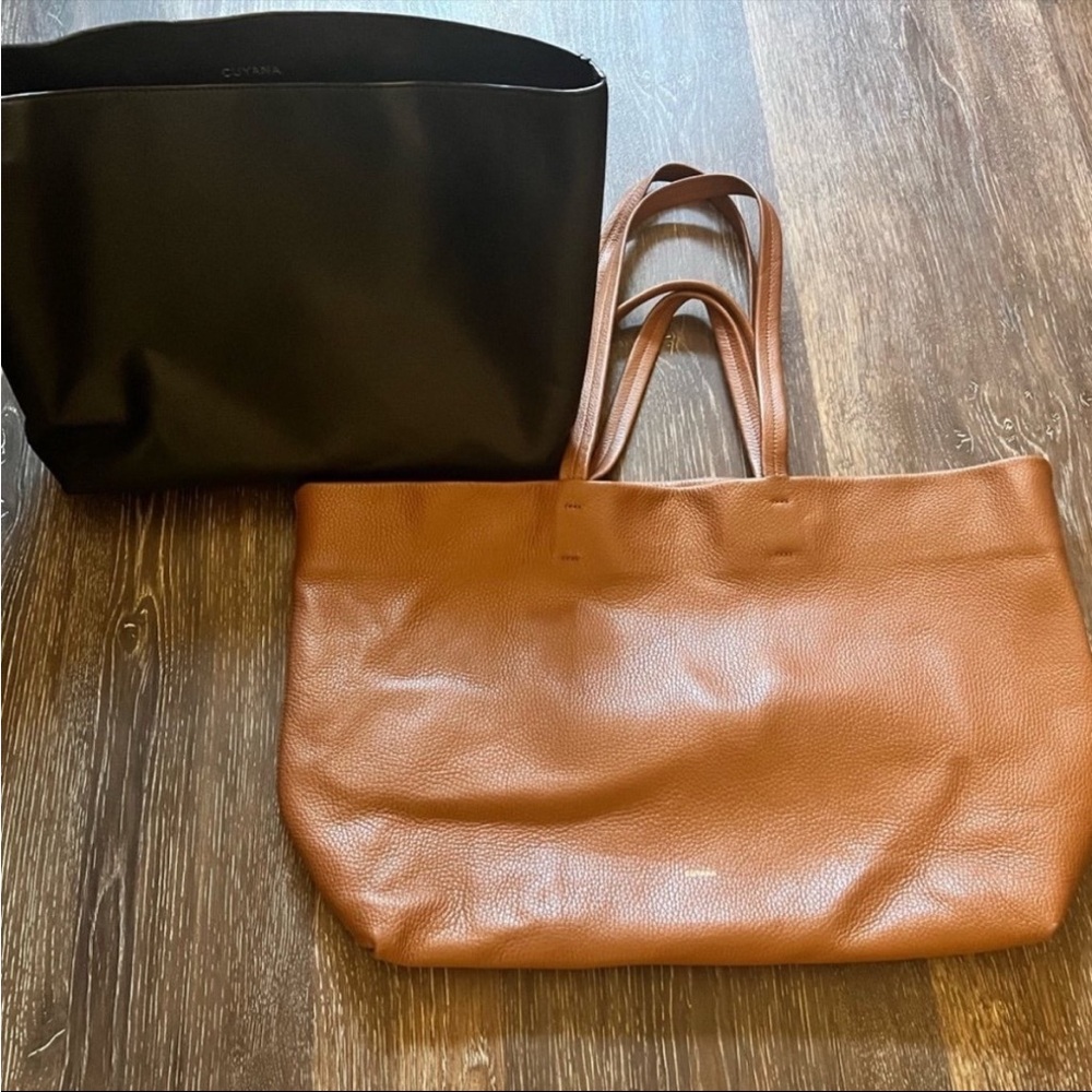 Cuyana Classic Easy Tote Bag with Tote Organizer